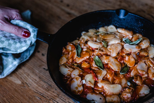 Fagioli all'uccelletto