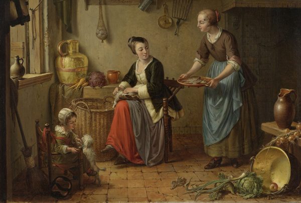 De keuken, Willem Joseph Laquy (ca. 1760-71) Rijksmuseum Amsterdam
