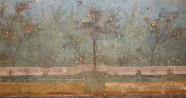 Tuinkamer van de villa van Livia in Palazzo Massimo alle Terme in Rome