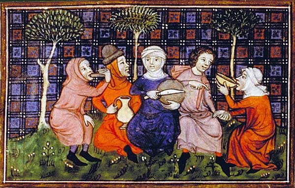 Livre du roi Modus et de la reine Ratio, 14e eeuw_BnF