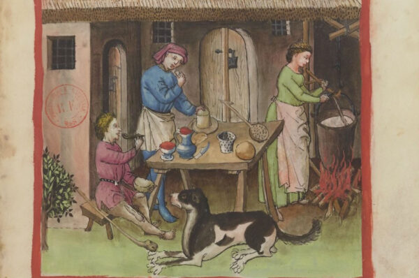 In de middeleeuwse keuken, Tacuinum sanitatis, 14e eeuw