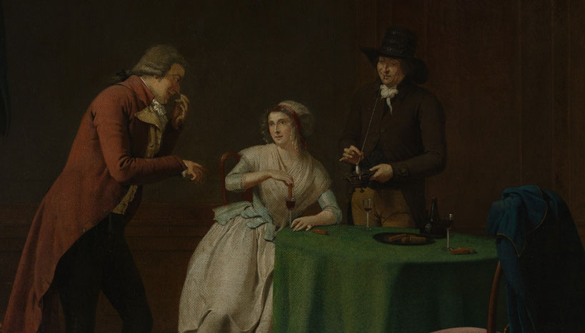 Conversatiestuk over de reuk, Jan Ekels de Jonge, 1791, Metropolitan Museum