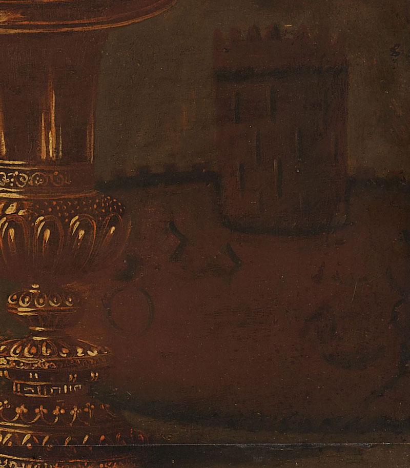 Kasteelpastei, Stilleven van banket, Osias Beert, circa 1620-50, Rijksmuseum